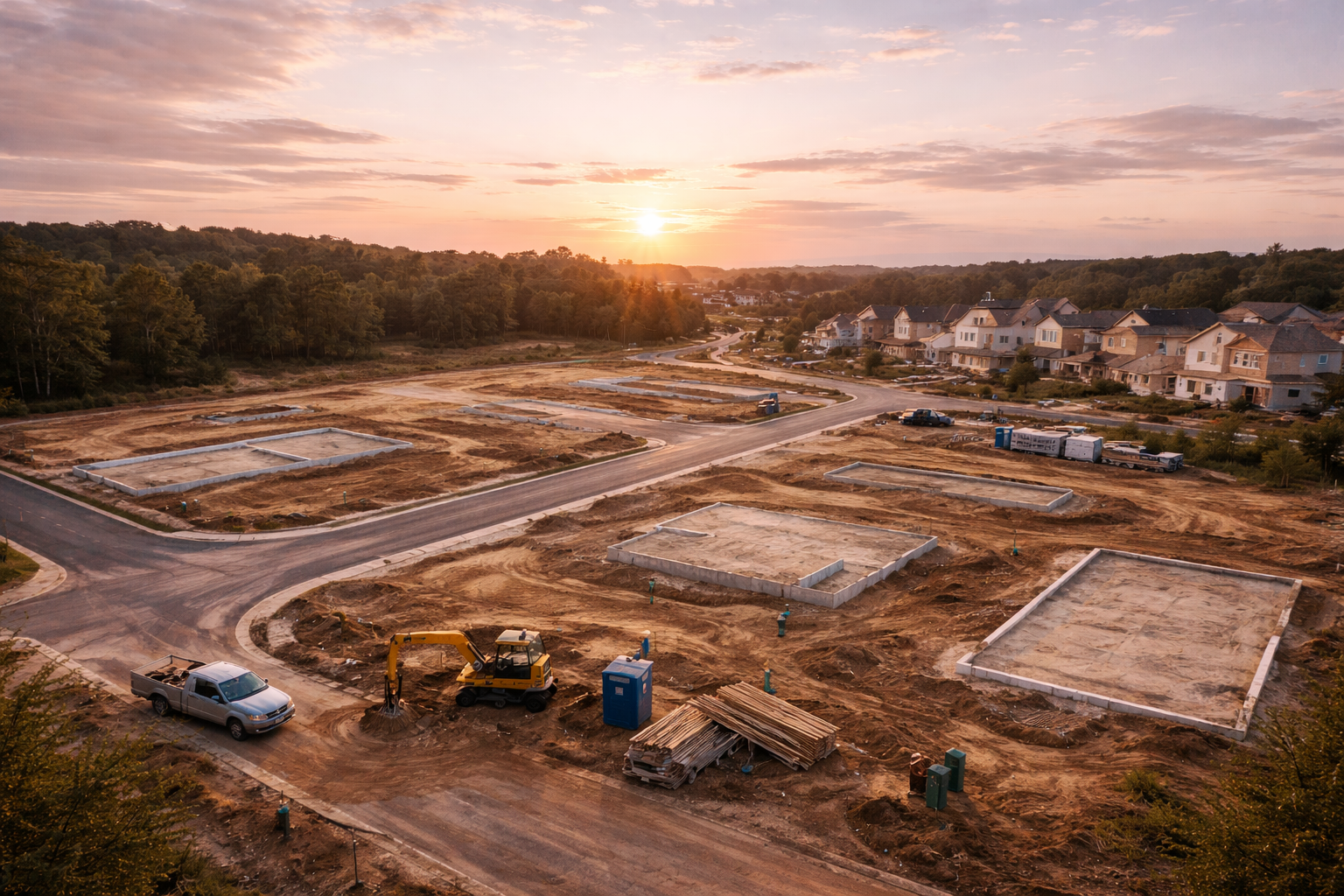 Luxury real estate development